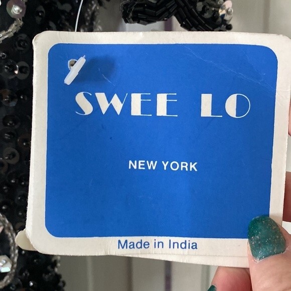 NWT vintage swee-lo art deco inspired cocktail dress. Size Medium - Picture 4 of 10